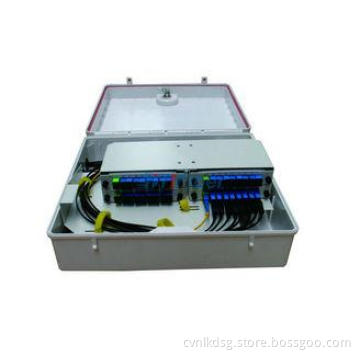 IP65 Outdoor PLC Splitter Fiber Optical Distribution Box Wa